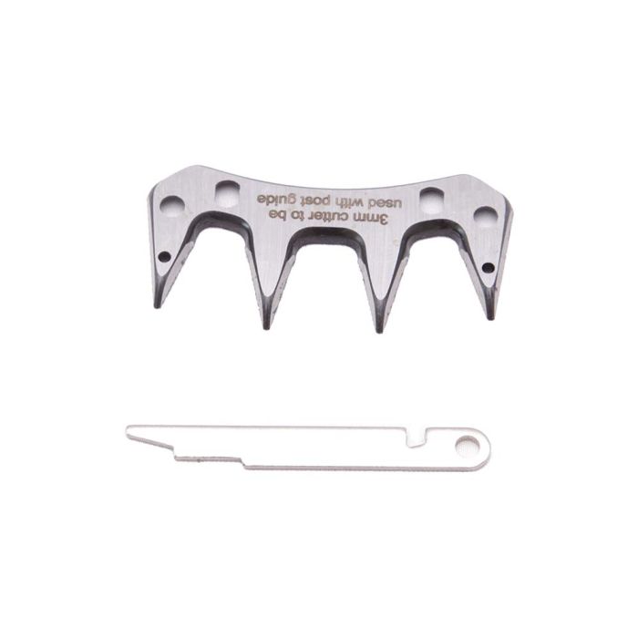 Centre post guide+Cutter