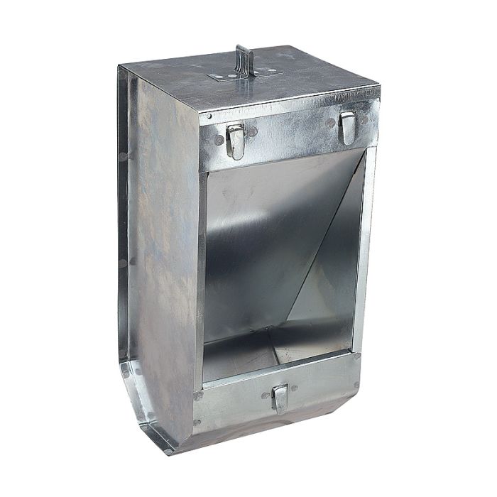 Mangeoire pour lapin en métal, 1 compartiment