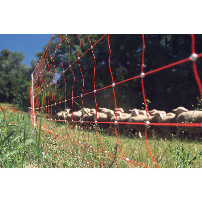 Filet mouton rouge hauteur 0,90 m - 50m, pour mouton BEAUMONT