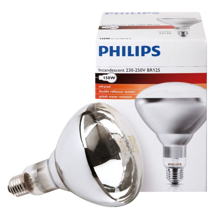 Philips Ir Lampe 150W Klar