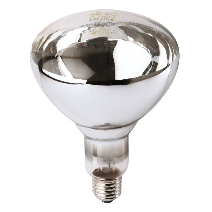Ampoule PHILIPS IR à vis blanche 100W