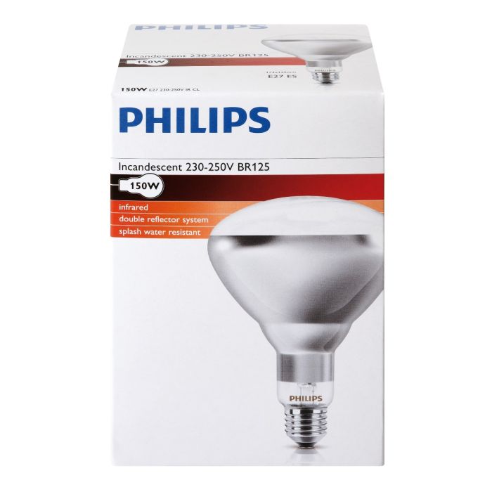 Philips Ir Lampe 150W Klar