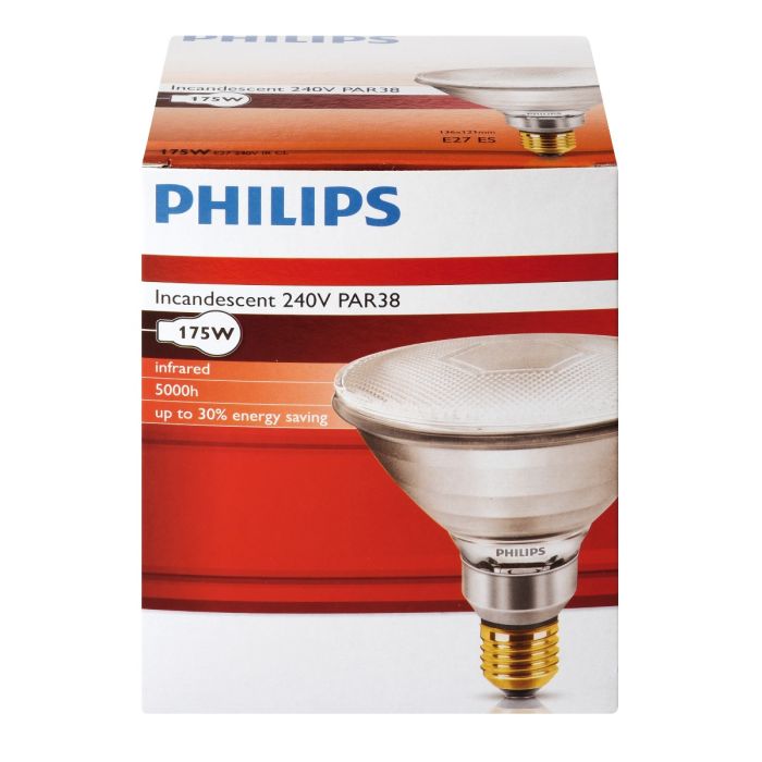 Philips Ir Lampe Par 175W Klar