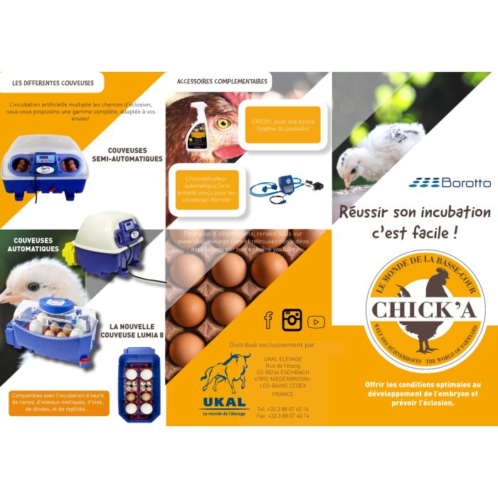 Kakémono incubation BOROTTO