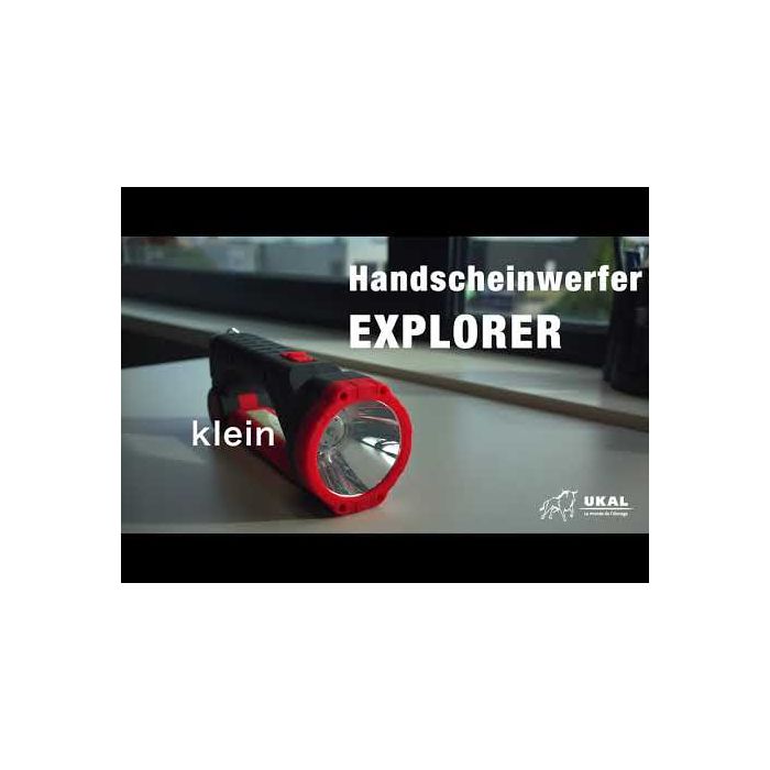 Aufladbare Taschenlampe EXPLORER kleine Modell