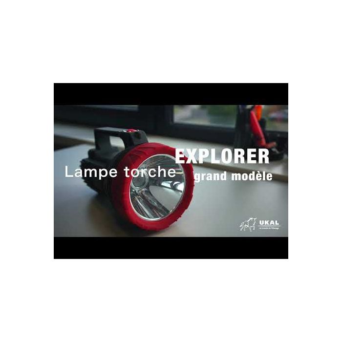 Aufladbare Taschenlampe EXPLORER großes Modell