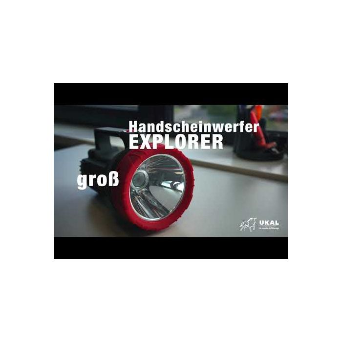 Aufladbare Taschenlampe EXPLORER großes Modell