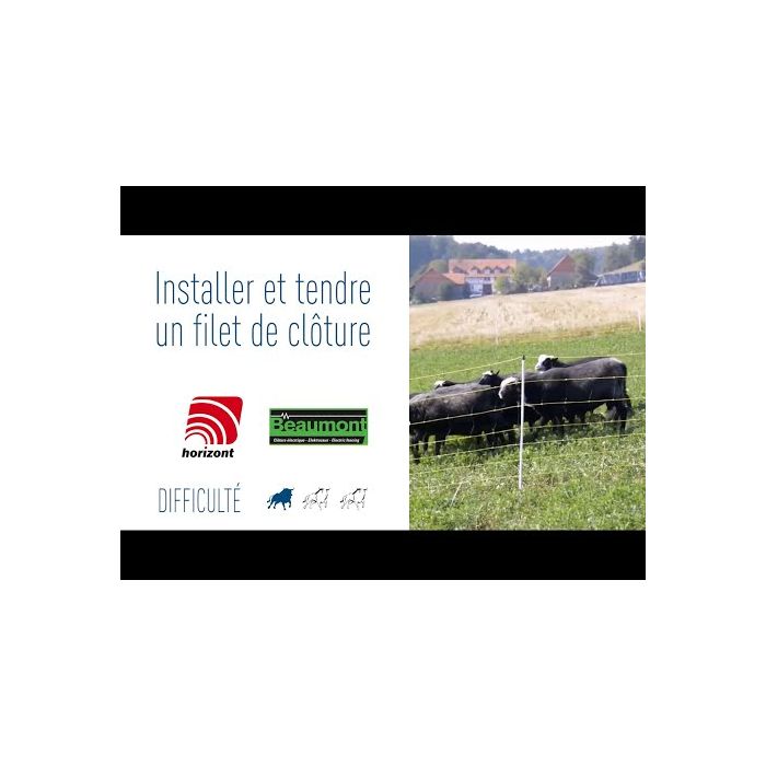 Filet moutons 50 m, h 90 cm, double pointe, Horinetz