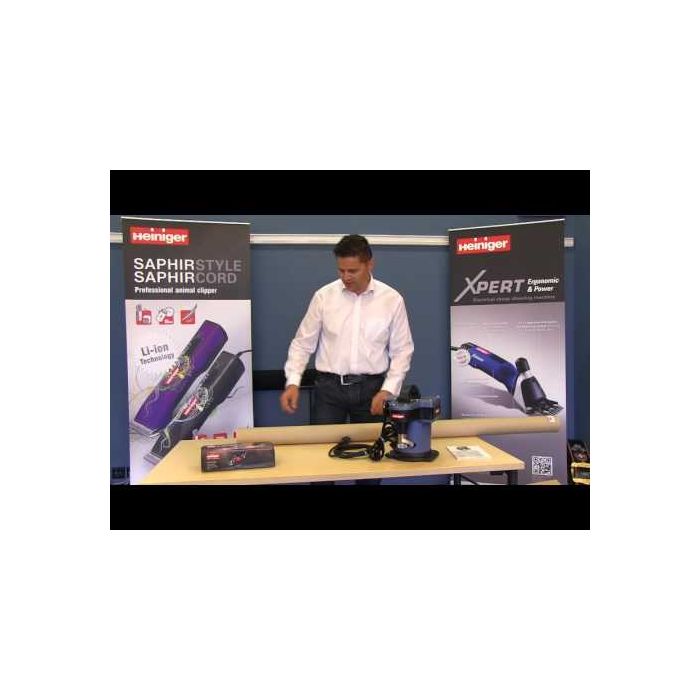 Evo professional shearing plant, 230 v 300 w. 3 speeds, flexible shaft pin-drive