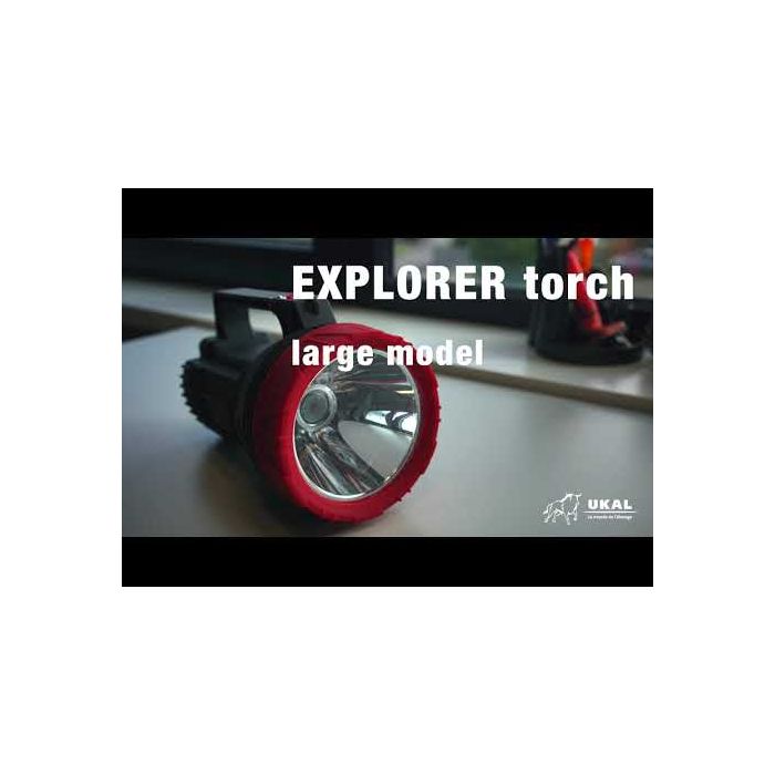 Aufladbare Taschenlampe EXPLORER großes Modell