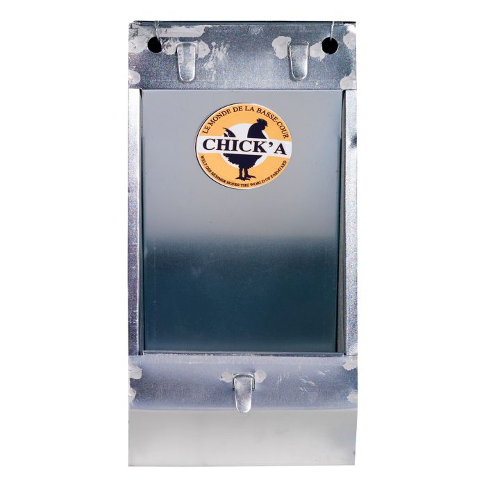 Mangeoire pour lapin en métal, 1 compartiment