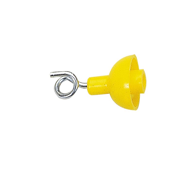 Isolateur tire bouchon métal 