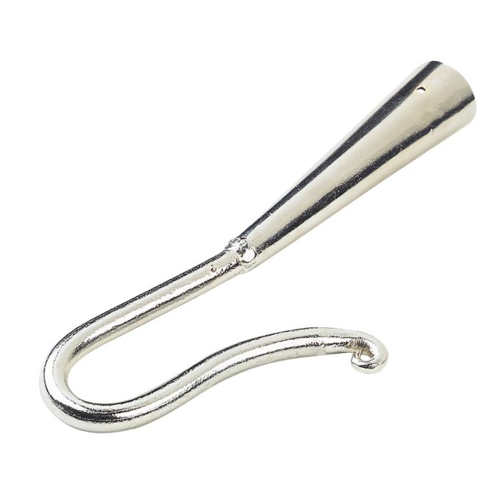 Nickel-plated steel catch hook