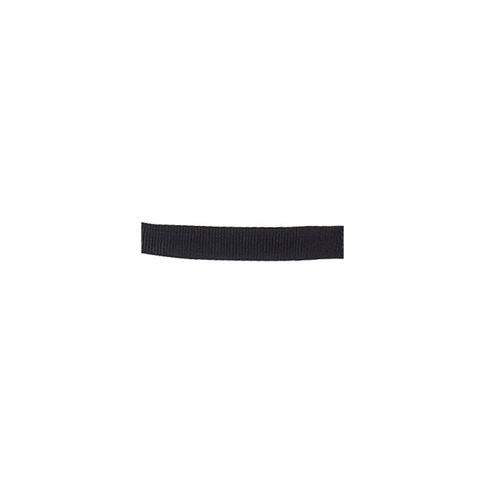 High-quality nylon headcollar - thoroughbred - black