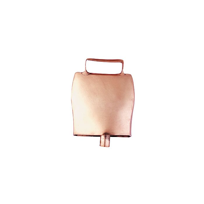 Cloche en acier cuivré 90 mm