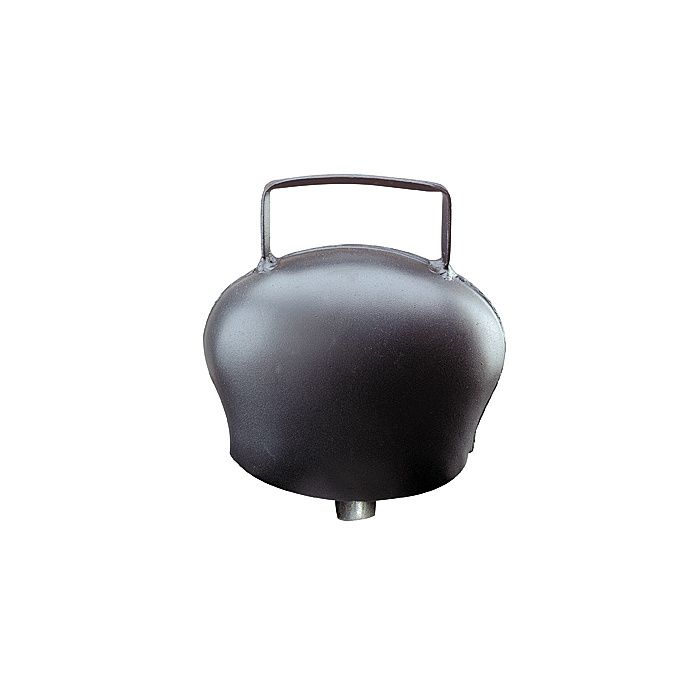 Black blue curved steel bell 104 mm
