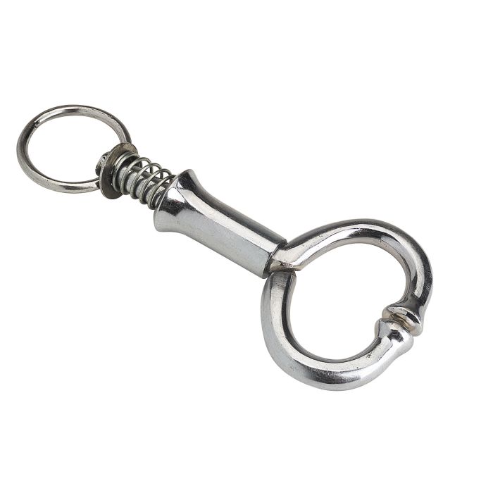 Bull holder with spiral spring