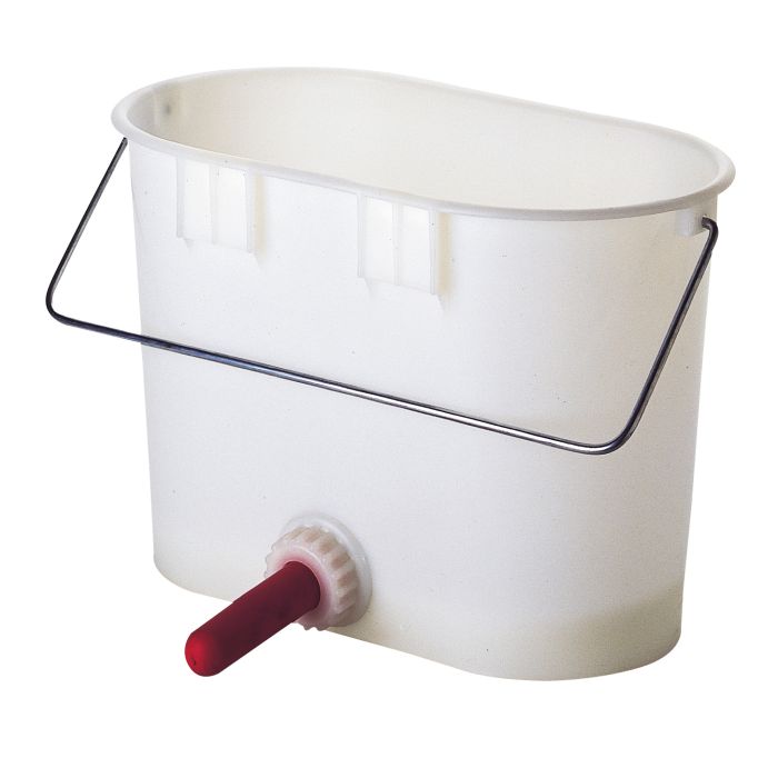 Seau à veau complet en plastique complet 14 litres