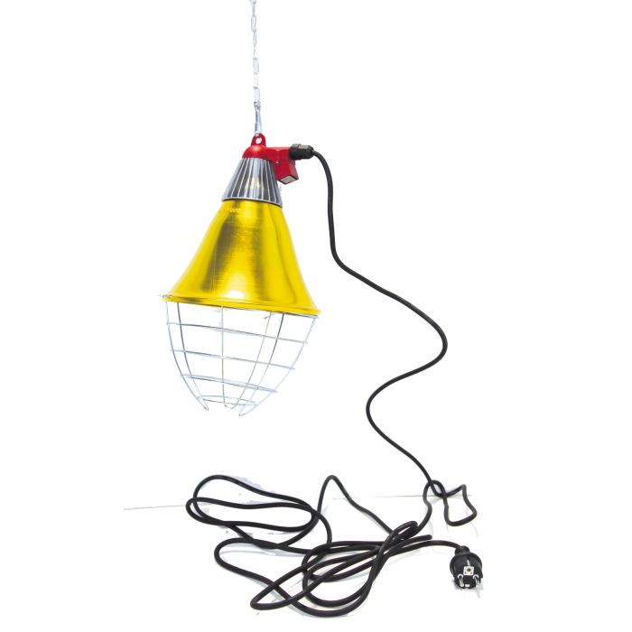 Infrared lamp holder with dimmer switch, 5 m cable Interheat