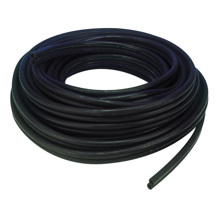 Tuyau à air jumelé en caoutchouc 7 x 13 mm, 20 m