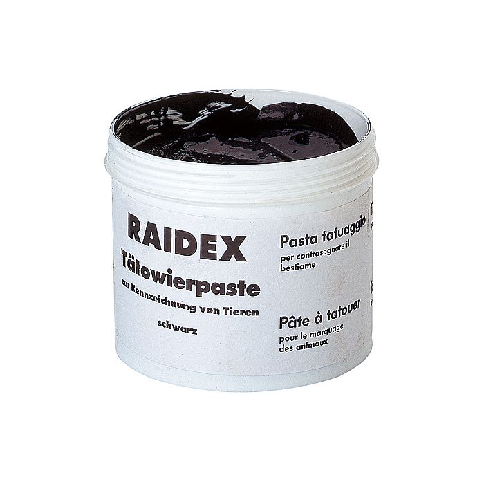 Pâte à tatouer noire 600 g