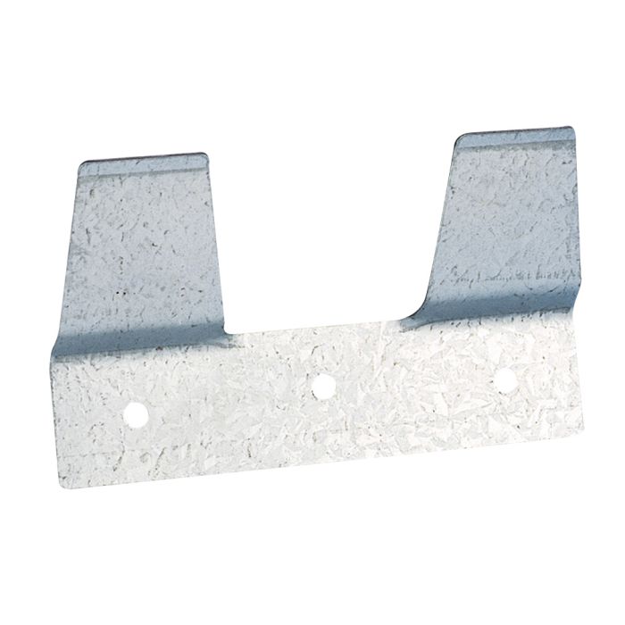 Plaquette d'attache pour seau à veau en métal