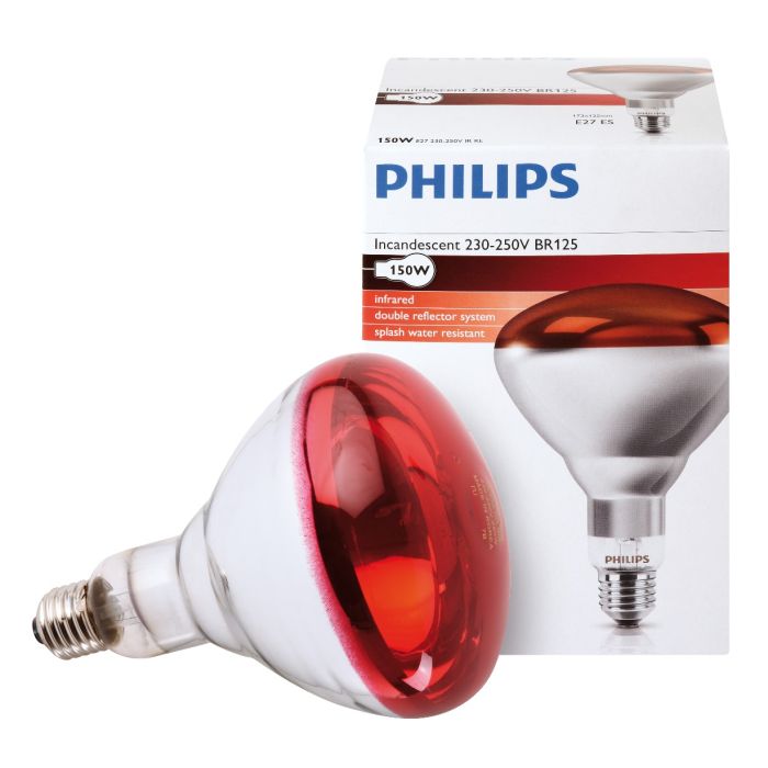 Philips Ir Lampe 150W Rot
