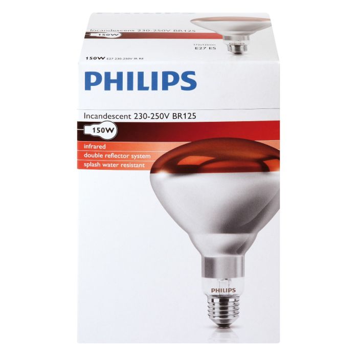 Philips Ir Lampe 150W Rot
